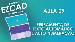 Ferramenta de texto automático Fiber Laser | Curso de Ezcad para Fiber Laser