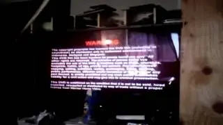 Warner Home Video's Multi-Language Warning Screen