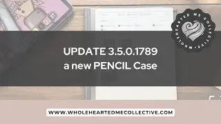 ReMarkable 2 Beta Update v3.5.0.1789 has a new Pencil Case