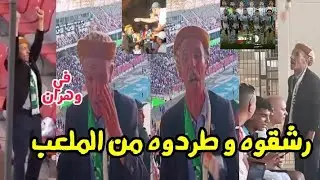 المواطن المحبوب طردوه من مدرجات ملعب وهران في  مباراة الجزائر ضد غينيا الإستوائية