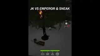 JK VS EMPEROR AND SNEAK  #roblox