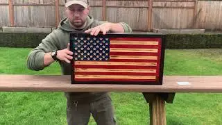 Locking Flag Cabinet Demo