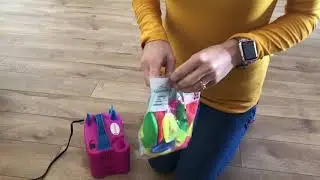 Fun popping of balloons
