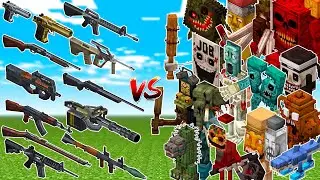 WHAT TaCZ GUN CAN DEFEAT THE MOST TERRIFYING BRAINROTS IN A ROW?