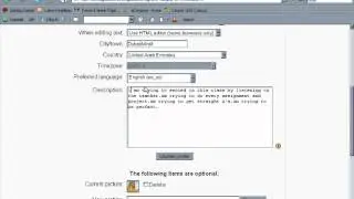 Tutorial Moodle Editing User Profile. Moodle works on a computer! Build LTSP!