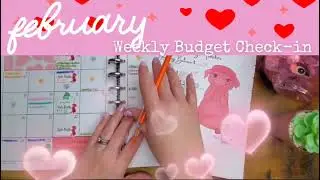 Weekly Budget Check-in • Debt-free Journey
