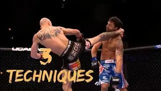 Donald 'Cowboy' Cerrone | 3 Techniques Done Effectively | Hacking MMA