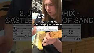 5 Chill/Dreamy Guitar Riffs ✨ (With Tabs)