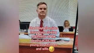 Chad Daybell's Evil Smirks at Prosecutors Closing Arguments