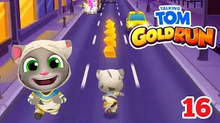 Talking Tom Gold Run Gameplay Walkthrough Part 16 (Android/iOS) Mummy Tom - Full Screen