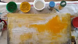 Lezione in diretta di PITTURA NATURALE MATERICA Intuitiva