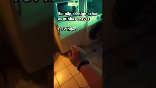 Quando você não consegue achar as chaves e a tua mãe tem que procurar #pov #mae #datamoshing
