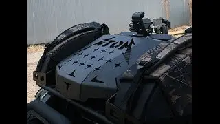 Вынос радиатора и шноркель на квадроцикло Yamaha Grizzly 700
