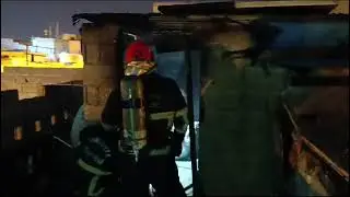 Haliliye’de çıkan odunluk yangını büyümeden söndürüldü