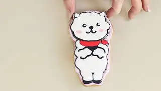 Cute Pink and White Sheep - Satisfying Cookie Decoration