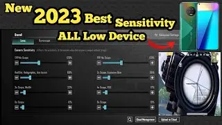NEW BEST SENSITIVITY SETTINGS IN 2023 | PUBG MOBILE / BGMI 0 Recoil Sensitivity Settings 2023