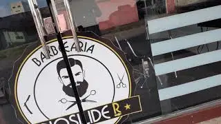 BARBEARIA com espaço pequeno!  mas moderna
