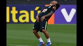 Brasil Marcelo Funny Moments In Training with Neymar 2018 Fifa Russia