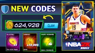 LATEST⚠️NBA 2K MOBILE CODES 2024 - NBA 2K MOBILE REDEEM CODES 2024 | CODE NBA 2K MOBILE
