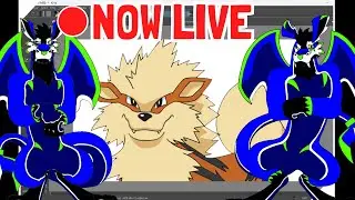 FIRST STREAM ON YOUTUBE (WIP) KobaltKai Live Stream (Arcanine TF Animation)