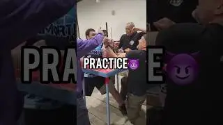 DEVON LARRATT POST LEVAN PRACTICE🐐#devonlarratt #armwrestling #training