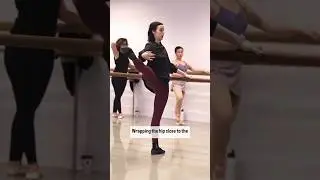 KEEP THE LEG AT THE SAME HEIGHT ✨ DÉVELOPPÉ! 