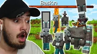 KÖYÜMÜZE YAĞMACILAR SALDIRDI! BASKIN VAR, ÖLÜYORDUK!! Ekiple Minecraft