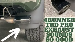 4Runner TRD Exhaust Sound!! Revs and Idle.