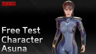 Free Test Character Asuna 3D Model