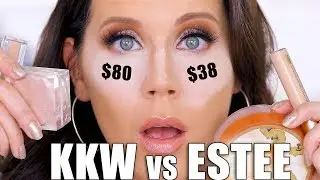 KKW BEAUTY CONCEALER vs  ESTEE LAUDER DOUBLE WEAR