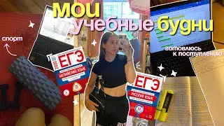 мои ПРОДУКТИВНЫЕ ДНИ *в 11 классе* // сдаю егэ по английскому, готовлюсь поступать, много учусь