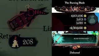 Sinking a Burning Blade with a 208 streak