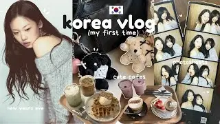 KOREA VLOG☃️ first time in seoul, winter days, new years, cute cafes, & photoshoots
