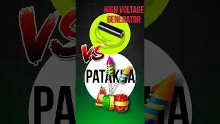 High Voltage Generator VS Patakhe🎇 #shorts #diwali
