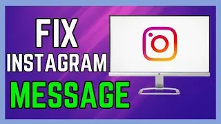 How to FIX Instagram Message Not Working 2024  Can't Send Message in Instagram - (Easy Guide!)
