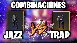 *JAZZ DORADO* PANTALÓN VS *TRAP PANTALÓN*  COMBINACIONES DE ROPA FREE FIRE