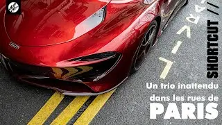 CARSPOTTING// Un trio Inattendu dans les rues de Paris