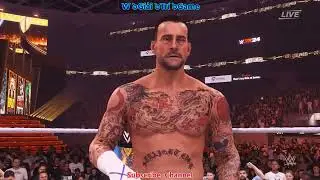 WWE 2K24 CM PUNK VS. ROB VAN DAM #2024 #sports #wrestlemania