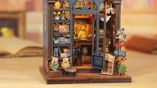 Présentation du Book Nook Journey Trace Bookshop 🌍📚