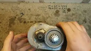 Building a gearbox for a Chinese bicycle engine: The beginning
