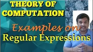 Examples on Regular Expression || ToC || Studies Studio
