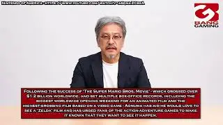 'Zelda' producer Eiji Aonuma would love to see the Nintendo game turned into a movie