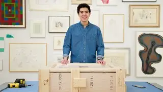 Unboxing Bob Thompson Artwork from 1963