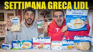 PROVIAMO TUTTO IL CIBO DELLA SETTIMANA GRECA DEL SUPERMERCATO LIDL - MA SCUSATE STIAMO SCHERZANDO?