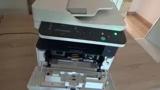 Xerox B205 Wait Image - Download Mode Prepar for reset