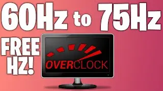 How to Overclock A Monitor! Simple and Easy. - Nvidia