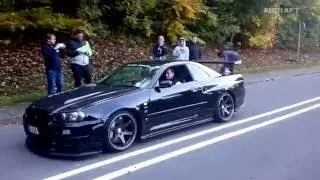 Nissan Skyline GT-R all models.  Sound Compilation ( PGC-10, KPGC-10, C110, R32, R33, R34)