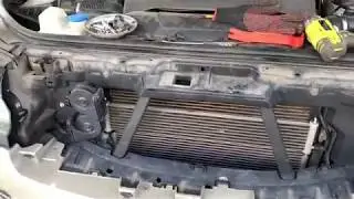 Как снять передний бампер Range Rover l405
