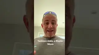 Yankees make a Roster Move #nyy #yankees #mlb #youtubeshorts