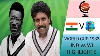 World Cup 1983 India vs West Indies First Macth Highlights ! Part 1